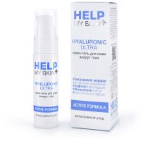 Крем-гель для кожи вокруг глаз HELP MY SKIN, флакон с дозатором, 30 г, LB-25020